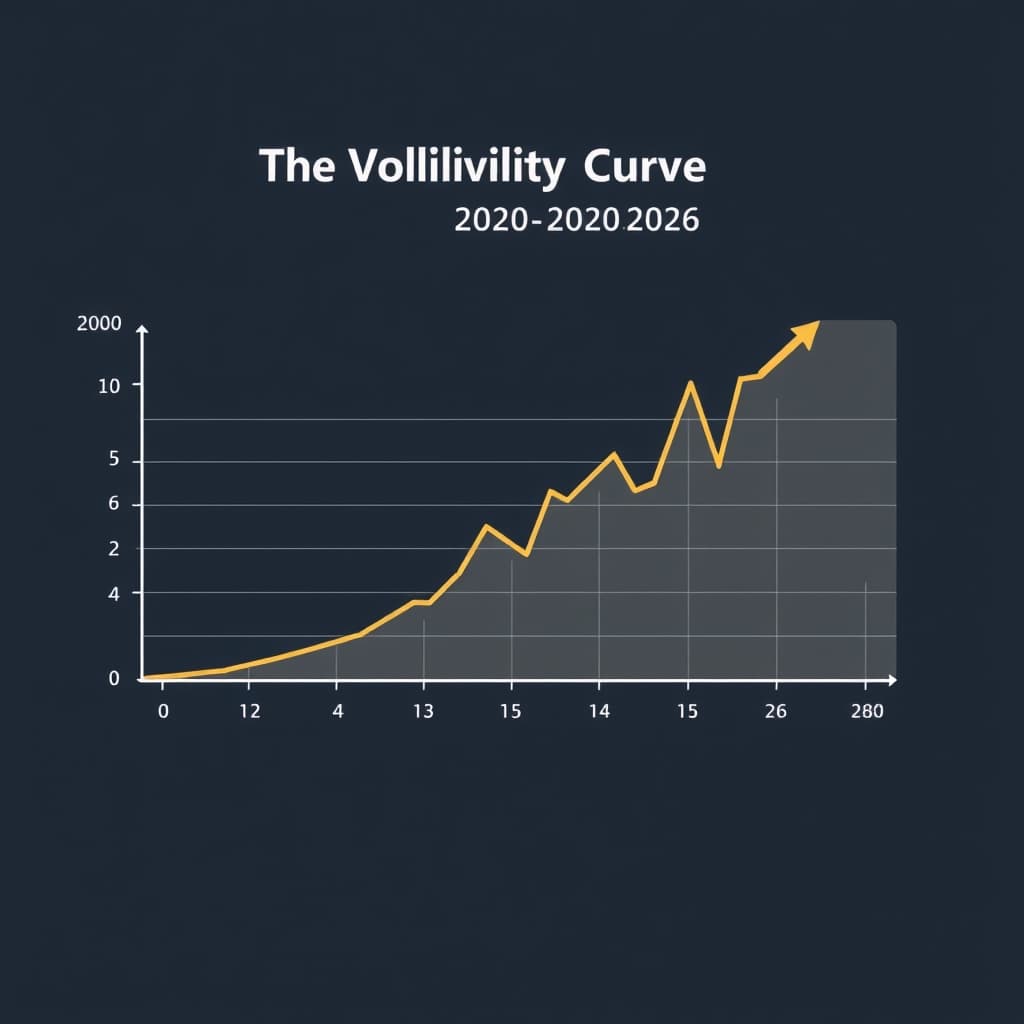 A comparative chart titled 'The Volatility Curve (