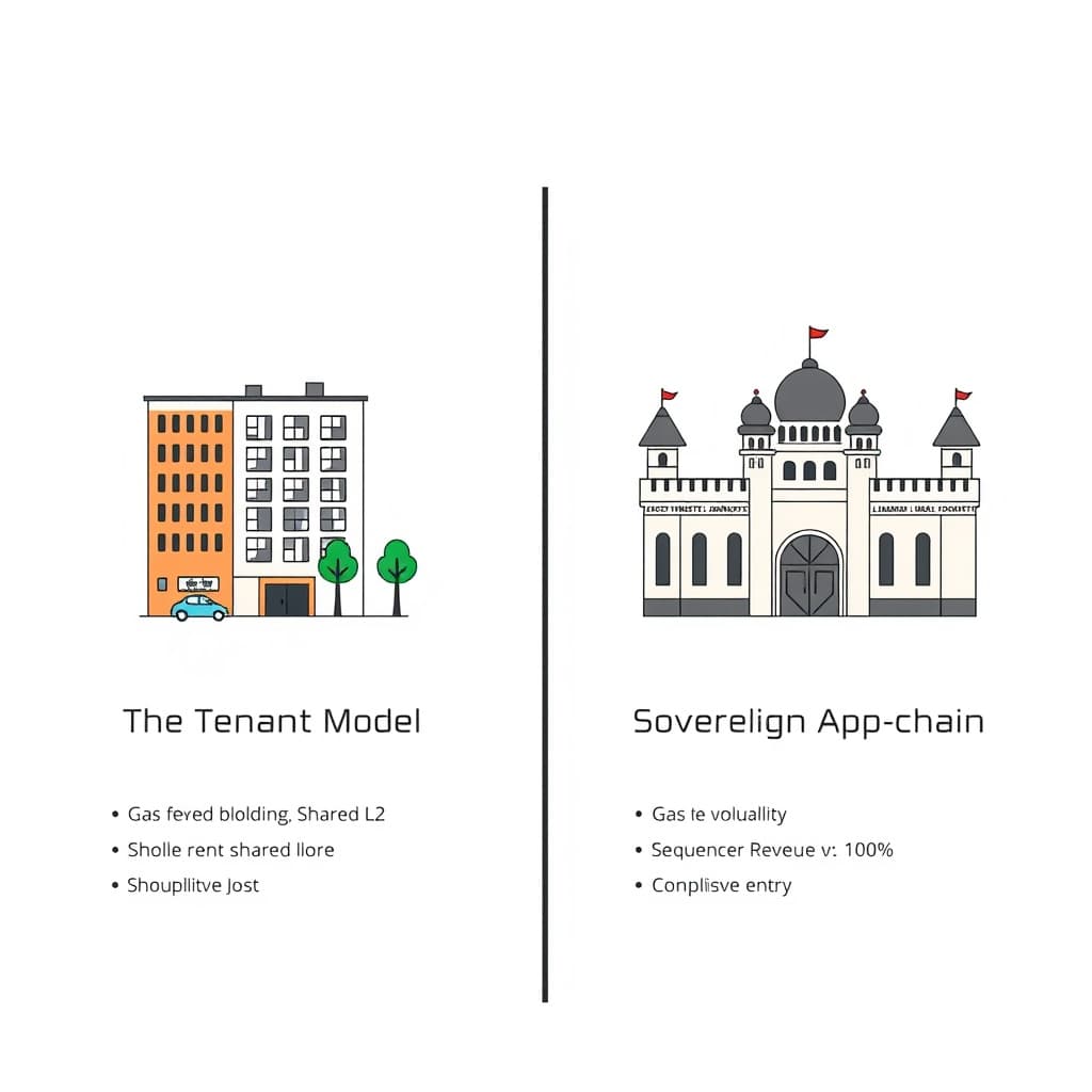 Split-screen comparison diagram. Left side: 'The T