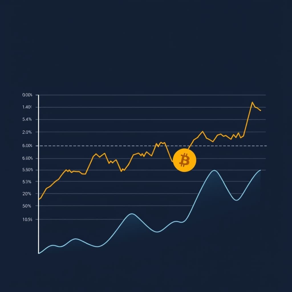 Treasury yield volatility vs Bitcoin ETF inflows and price action